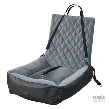 Pawz Pet Car Seat Dog Seat Travel Safety Booster Grey-2050056753051209736