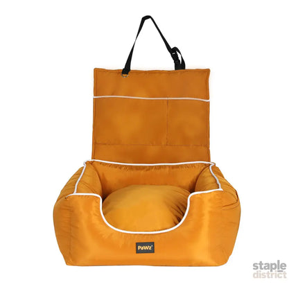 PaWz Pet Car Seat Travel Safety Carrier Orange-2018816732663255041