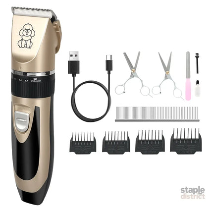 Pawz Pet Clipper Cat Dog Grooming Trimmer Shaver Kit-2050056916683591688