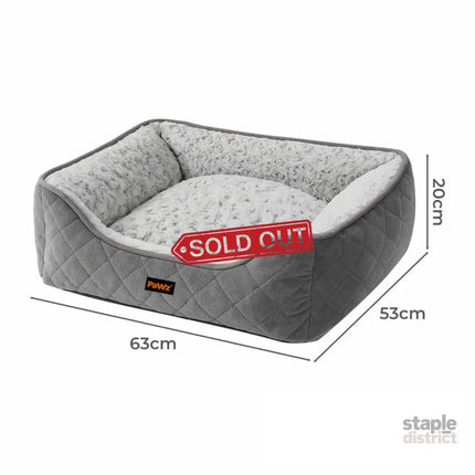Pawz Pet Dog Calming Bed Fluffy Washable Cushion M-2006733392246345730