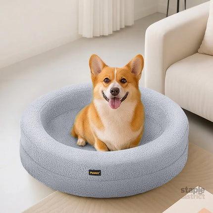 Pawz Pet Orthopedic Calming Bed Memory Foam Dog Sofa-2029387309383815175