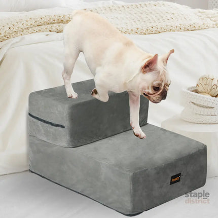 PaWz Pet Stairs 2 Step Ramp Portable Small-2006733132920918023
