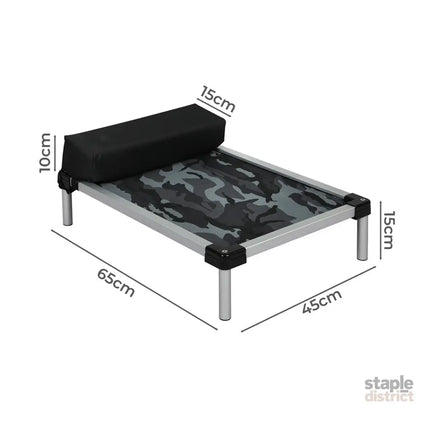 PaWz Pet Trampoline Aluminium Frame M Camoflauge Medium-2018816804318744578