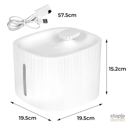 PAWZ Pet Water Fountain-2018816661620133890
