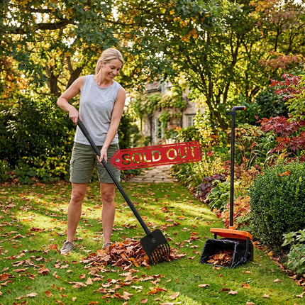 Pawz Pooper Scooper Rake Kit Long Handle Dog Poop Picker Easy Pickup Outdoor-2050059017870512134