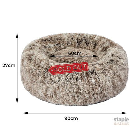 PaWz Replaceable Cover For Dog Calming Brown Cover Large-2029387278018809858