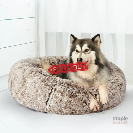 PaWz Replaceable Cover For Dog Calming Brown Cover Large-2029387278018809863