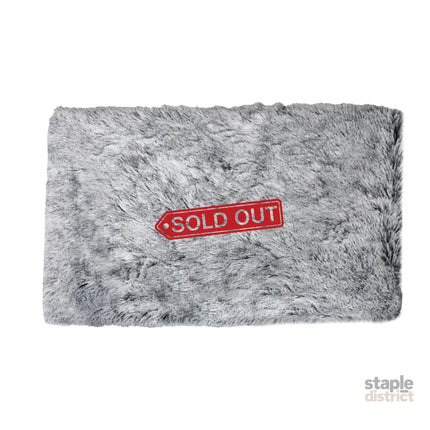 PaWz Replaceable Pet Bed Cover Plush XXL Charcoal XX-Large-2029387229142585344
