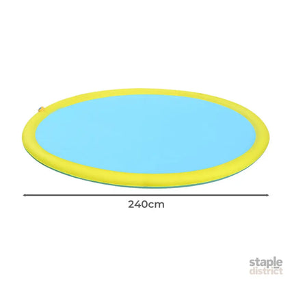 Pawz Splash Pad Kids Pet Sprinkler Water Play Mat 240cm-2050056793618518018