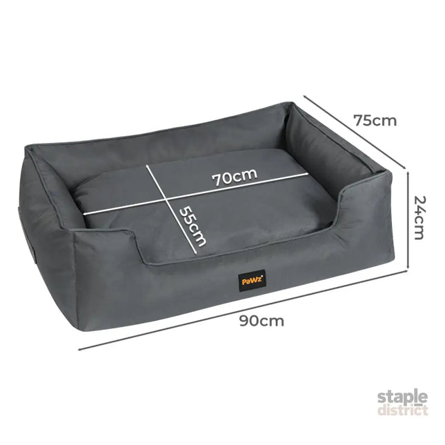 Pawz Waterproof Pet Dog Calming Bed-2018816765009727490