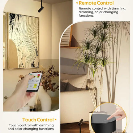 Picture Light for Wall Battery Operated Art Light for Paintings CCT Dimmable Recharging Gallery Battery Wall Light with