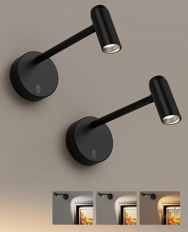Picture Light for Wall Battery Operated Art Light for Paintings CCT Dimmable Recharging Gallery Battery Wall Light with