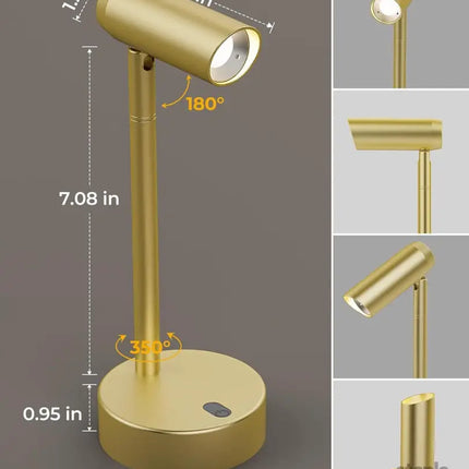 Picture Light for Wall Battery Operated Art Light for Paintings CCT Dimmable Recharging Gallery Battery Wall Light with