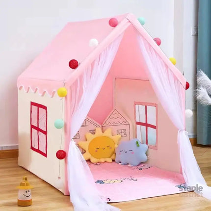 Pink Baby Tent for Girls Indoor & Outdoor Play - Baby & Kids > Baby & Kid’s Toys > Outdoor Play Equipment