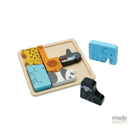 Plan Toys Animal Puzzle Game-2006733461003571200