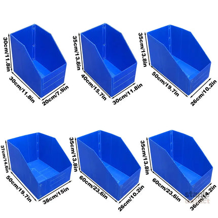 Plastic Storage Box Set 6Size Clear Hard Case Miter Tool Parts Display Organiser - 30x20x30cm - Baby & Kids > Kid’s