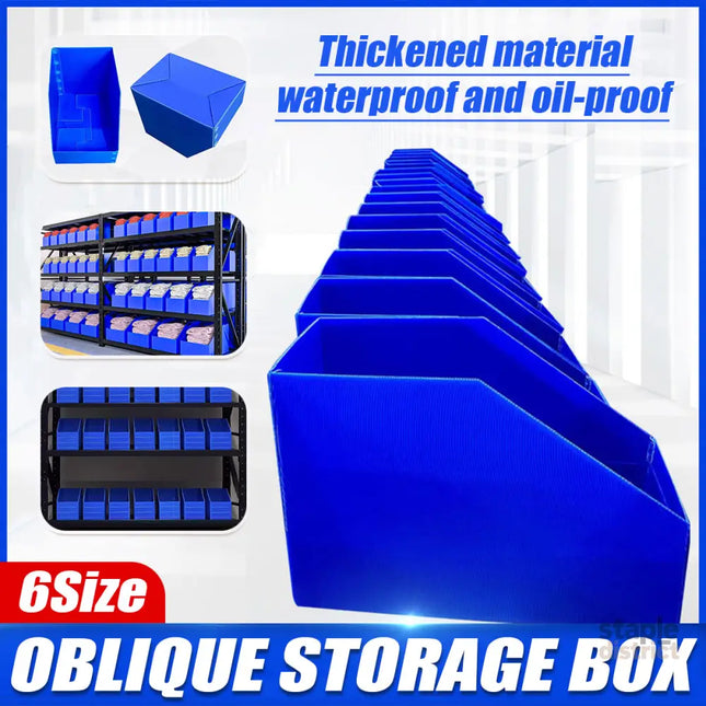 Plastic Storage Box Set 6Size Clear Hard Case Miter Tool Parts Display Organiser - 30x20x30cm - Baby & Kids > Kid’s