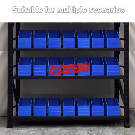 Plastic Storage Box Set 6Size Clear Hard Case Miter Tool Parts Display Organiser - 40x30x35cm - Baby & Kids > Kid’s