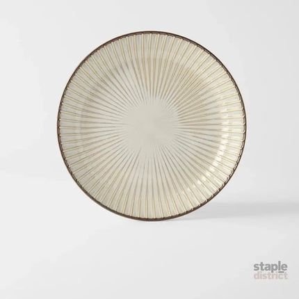 Plate High Rim 22.5cm White Sendan Glaze - Appliances > Kitchen Appliances > Cooking Ranges