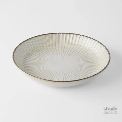 Plate High Rim 22.5cm White Sendan Glaze - Appliances > Kitchen Appliances > Cooking Ranges