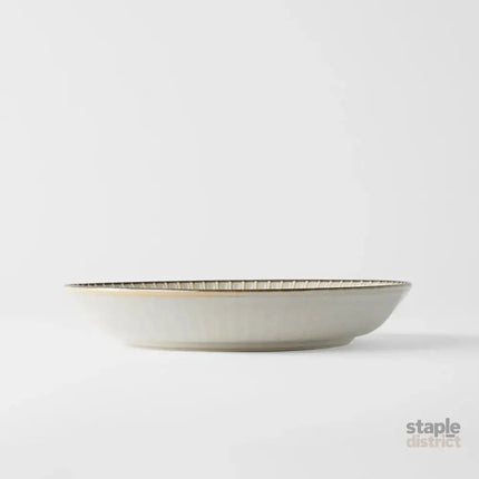 Plate High Rim 22.5cm White Sendan Glaze - Appliances > Kitchen Appliances > Cooking Ranges