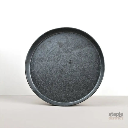 Plate High Rim 25cm Craft Black Design - Appliances > Kitchen Appliances > Cooking Ranges