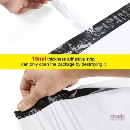 Poly Mailer Bags Mailing Satchel Plastic Courier Self Sealing Packing - 20*35cm *100 PCS - Commercial > Packaging >