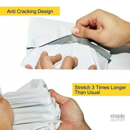 Poly Mailer Bags Mailing Satchel Plastic Courier Self Sealing Packing - 25*35cm *100 PCS - Commercial > Packaging >