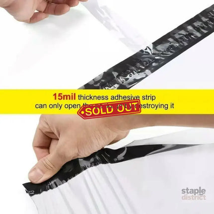 Poly Mailer Bags Mailing Satchel Plastic Courier Self Sealing Packing - 35*45cm *100 PCS - Commercial > Packaging >