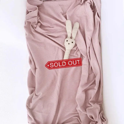 Ponchik Babies + Kids - Ribbed Swaddle Jersey Wrap - Love - Baby & Kids > Kid’s Furniture > Kid’s Beds & Bed Frames