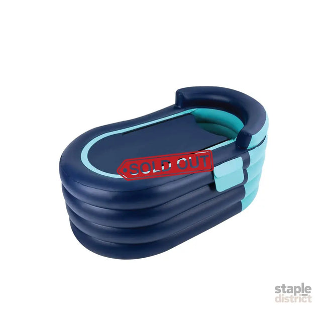 Portable Bathtub and Wireless Pump - Inflatable Foldable Collapsible Adult Tub - Furniture > Bathroom > Bathtubs