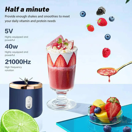 Portable Electric Fruit Juice Blender - Appliances > Kitchen Appliances > Food Mixers & Blenders