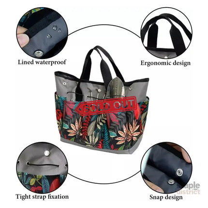 Portable Garden Kit Multifunctional Gardening Storage Bag with Pockets Outdoor - Pet Care > Pest Control > Household