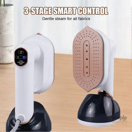 Portable Handheld Garment Steamer Iron for Clothes Home and Travel Use - Appliances > Washers Dryers & Irons > Irons &