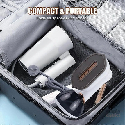 Portable Handheld Garment Steamer Iron for Clothes Home and Travel Use - Appliances > Washers Dryers & Irons > Irons &