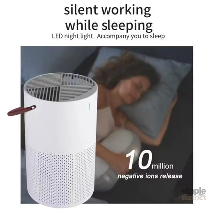 Portable HEPA Air Purifier (3-in-1) - Appliances > Aroma Diffusers & Humidifiers > Purifiers
