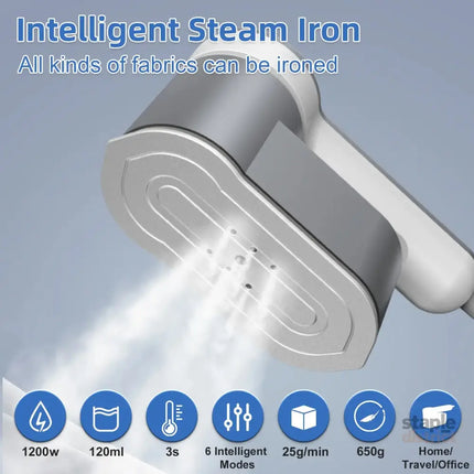Portable Steamer for Clothes Handheld Steaming Ironing Machine 6 Gears Adjustable Ironing Steaming Steamer Iron Color