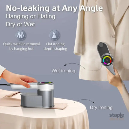 Portable Steamer for Clothes Handheld Steaming Ironing Machine 6 Gears Adjustable Ironing Steaming Steamer Iron Color