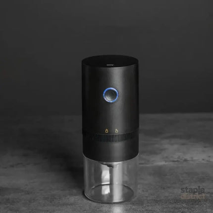 Portable USB C Rechargeable Coffee Grinder Mill Black - Appliances > Kitchen Appliances > Coffee Machines & Accessories