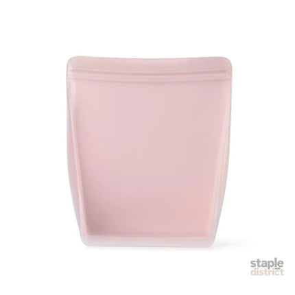 Porter Reusable Silicone Bag Stand Up 1l - Blush-2006733458180804608