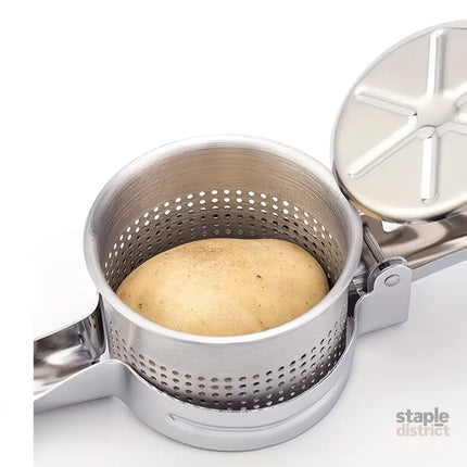 Potato masher lemon juicer potato shredder multi-functional juicer stainless steel potato shredder non-slip handle