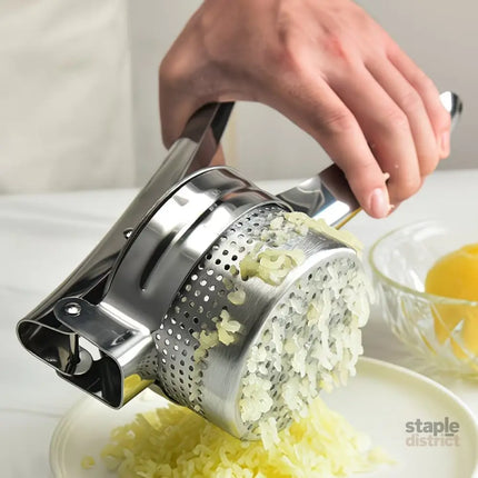 Potato masher lemon juicer potato shredder multi-functional juicer stainless steel potato shredder non-slip handle