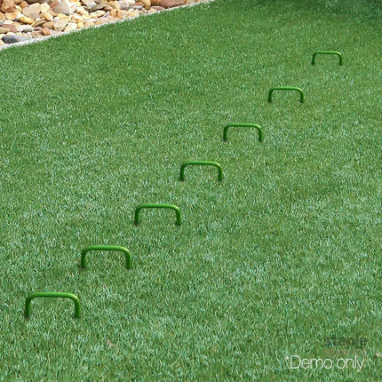 Prime Turf Artificial Grass 200pcs Synthetic Pins Fake Lawn Turf Weed Mat Pegs Joining Tape - Home & Garden >
