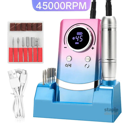 Professional 45000RPM Electric Nail Drill Kit - Tools > Other Tools > Hand Tools