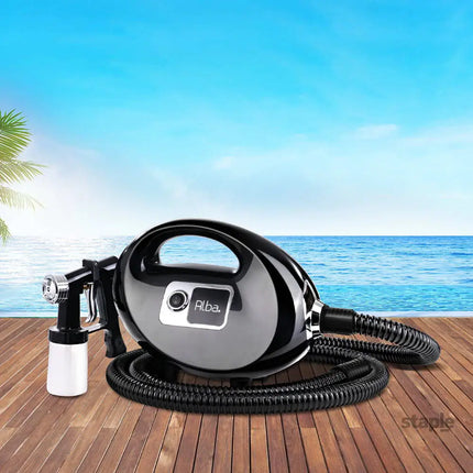 Professional Spray Tan Machine Sunless Tanning Gun Kit HVLP System Black - Health & Beauty > Spray Tan > Spray Tanning