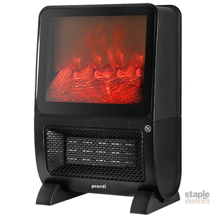 Pronti 2000W 3D Fire PTC Electric Portable Room Heater - Appliances > Heaters > Electric Heaters