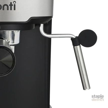 Pronti CM-850D Coffee Machine 20 Bar Espresso Maker with Milk Frother and 1.25L Tank - Appliances > Kitchen Appliances