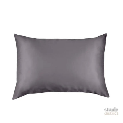 Pure Silk Pillow Case by Royal Comfort-Charcoal-1951134813780054016