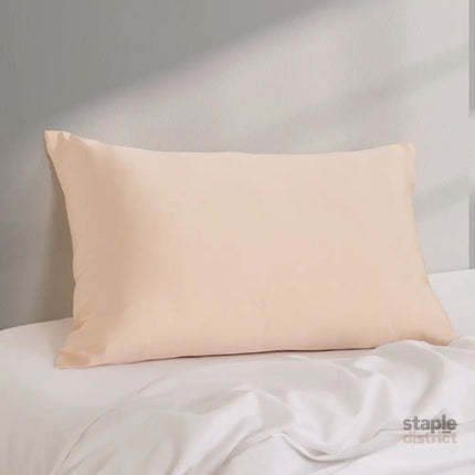 Pure Silk Pillow Case by Royal Comfort (Single Pack) - Champagne Pink-1951134815461969923