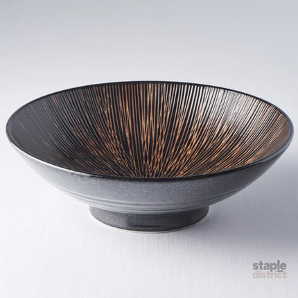 Ramen Bowl 24.5cm Bronze Converging Glaze - Appliances > Kitchen Appliances > Dishwashers